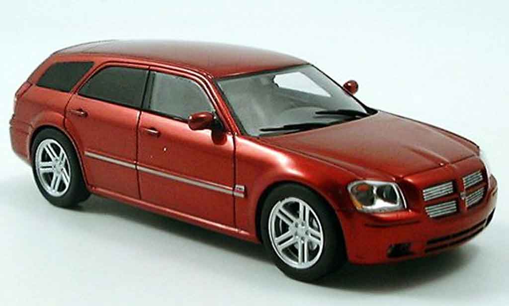 Dodge Magnum 2005 1/43 Spark 2005 RT HEMI red diecast model cars
