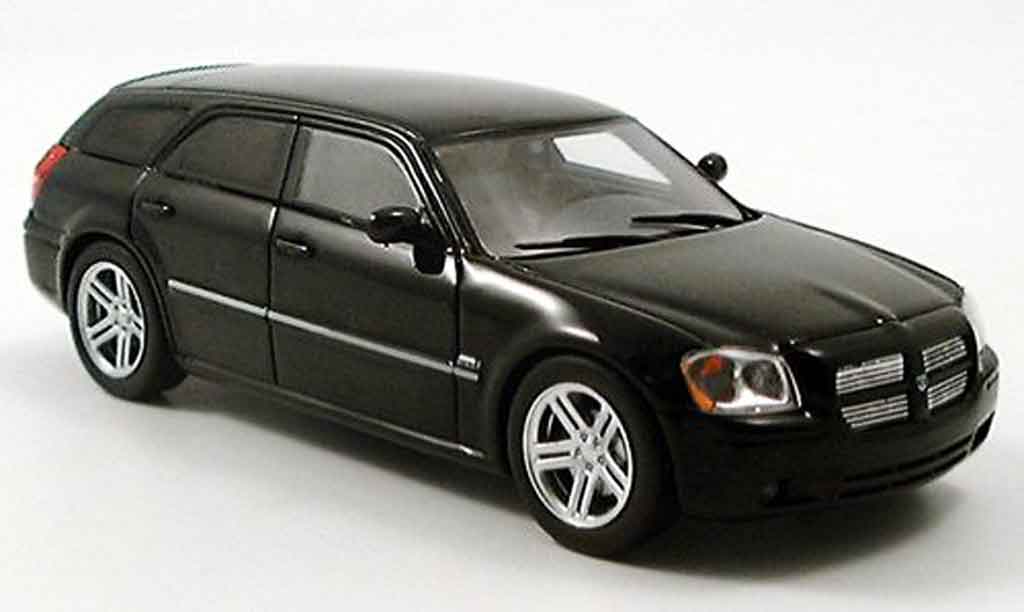 Dodge Magnum 2005 1/43 Spark 2005 RT black diecast model cars