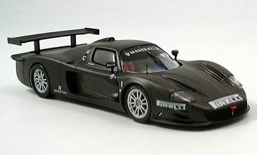 Maserati MC12 1/43 IXO Renn-Test Fiorano black 2004 diecast model cars