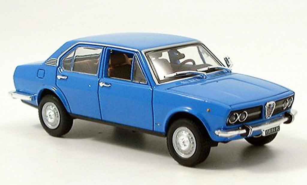 Alfa Romeo Alfetta 1.8 1/43 Norev 1.8 blue 1972 diecast model cars