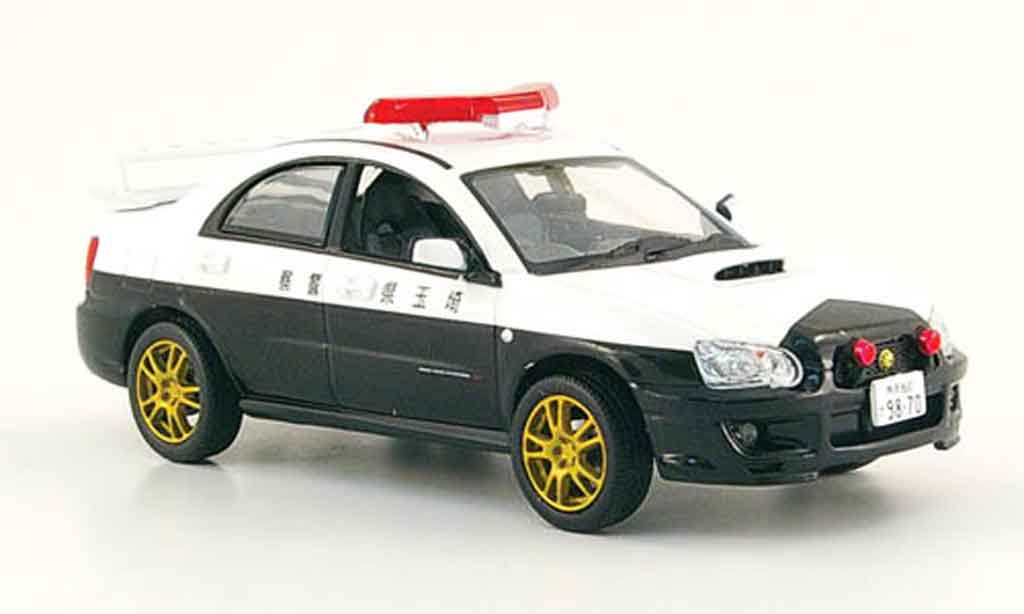 Subaru Impreza WRX 1/43 Norev STI WRX police japan 2003 diecast model cars