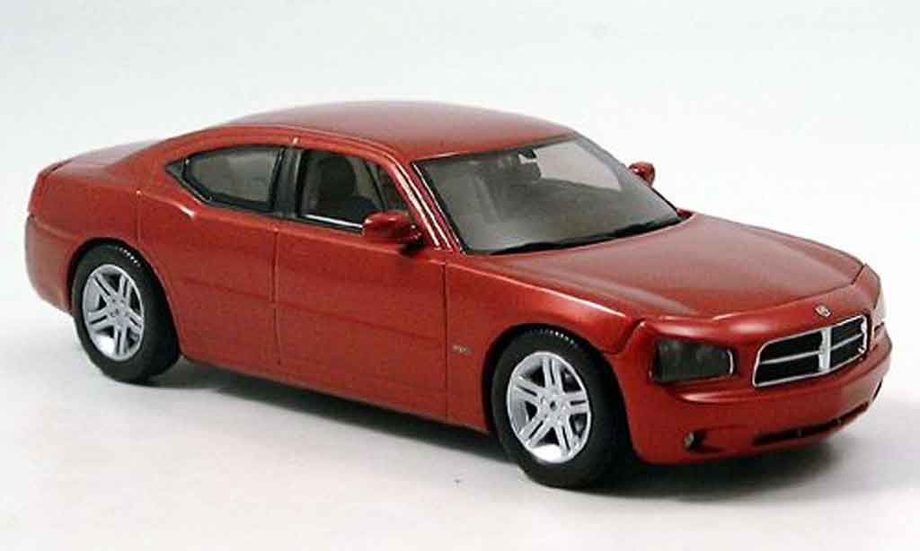 Dodge Charger 2006 1/43 Norev 2006 R T red diecast model cars