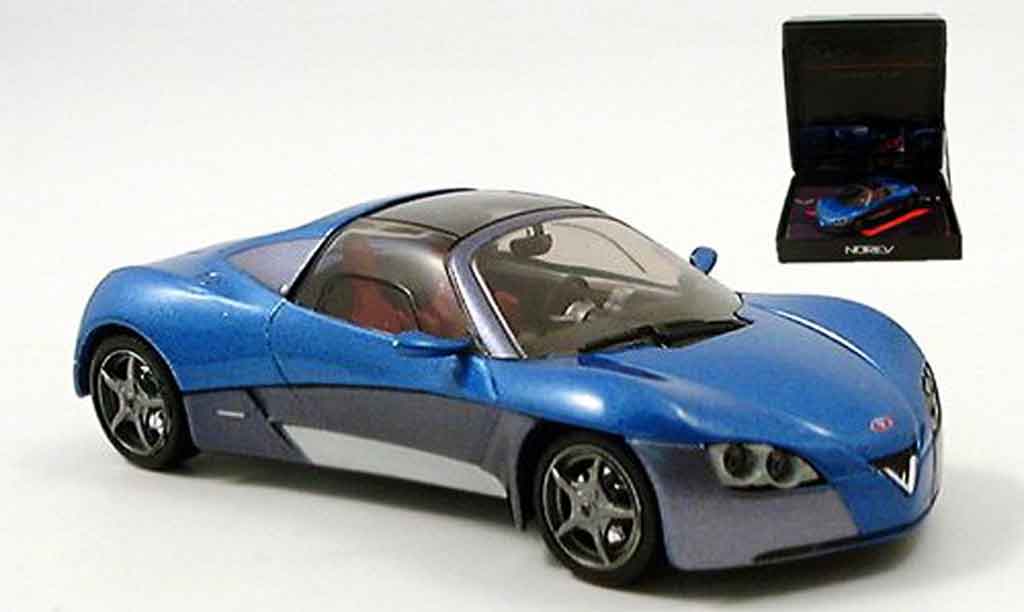 Venturi Fetish 1/43 Norev concept car blue diecast model cars