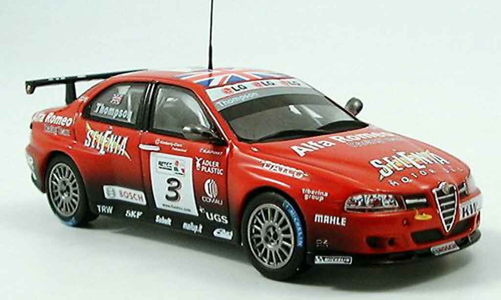 Alfa Romeo 156 GTA WTCC 1/43 Spark GTA WTCC no. 3 selenia thompson 2005 diecast model cars