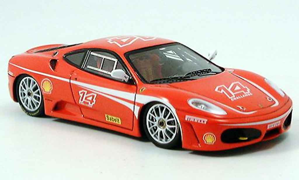 Ferrari F430 Challenge 1/43 Red Line Challenge numero 14 diecast model cars
