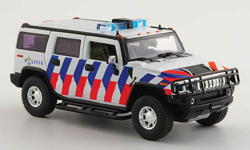 Hummer H2 1/43 Norev police Niederlande diecast model cars