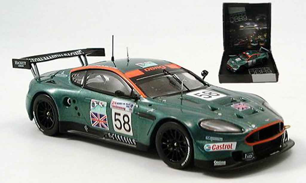 Aston Martin DBR9 1/43 IXO no. 58 enge kox lamy le mans 2005 diecast model cars
