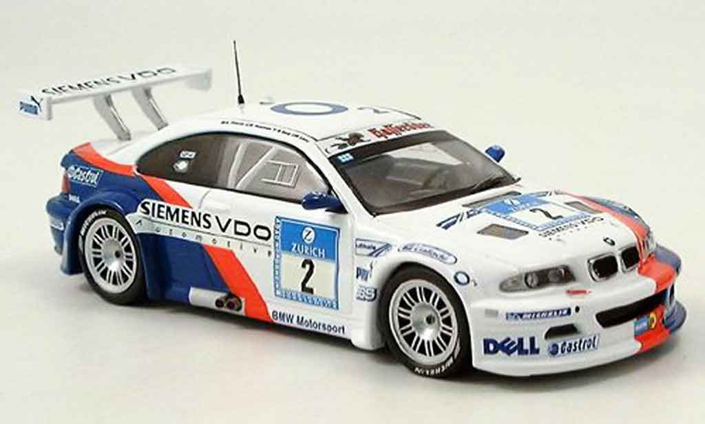 Bmw M3 E46 1/43 IXO GTR E46 No. 2 Lamy Huisman Nurburgring 2005 diecast model cars