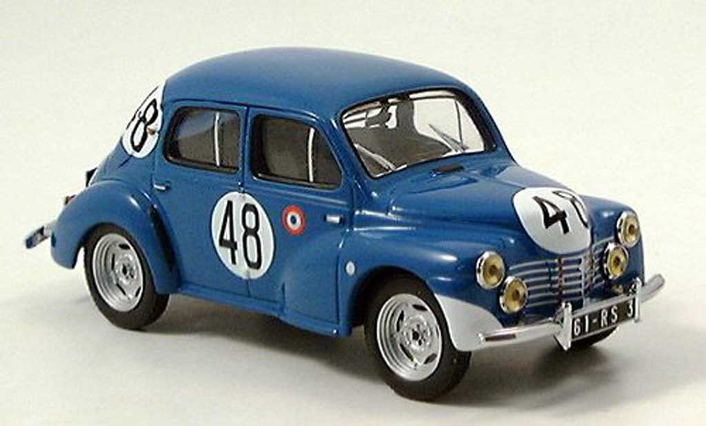 Renault 4CV 1/43 IXO No. 48 Le Mans 1948 diecast model cars