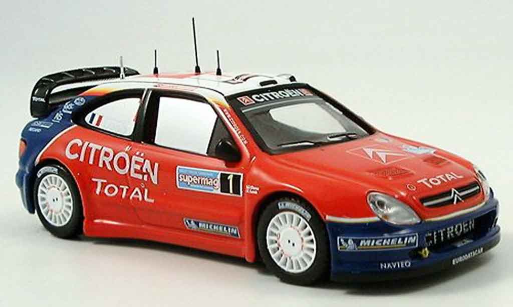 Citroen Xsara WRC 2005 1/43 IXO WRC 2005 no.1 loeb elena sieger rallye italien diecast model cars
