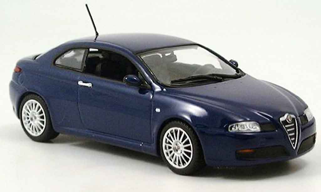 Alfa Romeo GT V6 1/43 Minichamps V6 3.2 blue 2003 diecast model cars