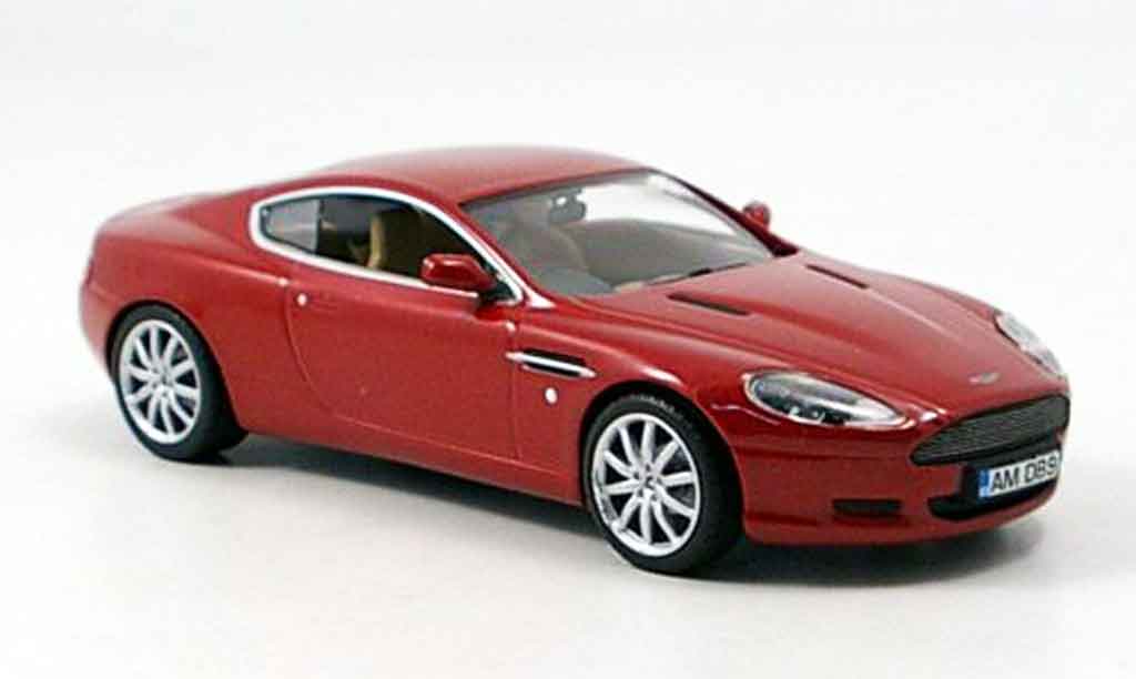 Aston Martin DB9 1/43 Minichamps red 2003 diecast model cars