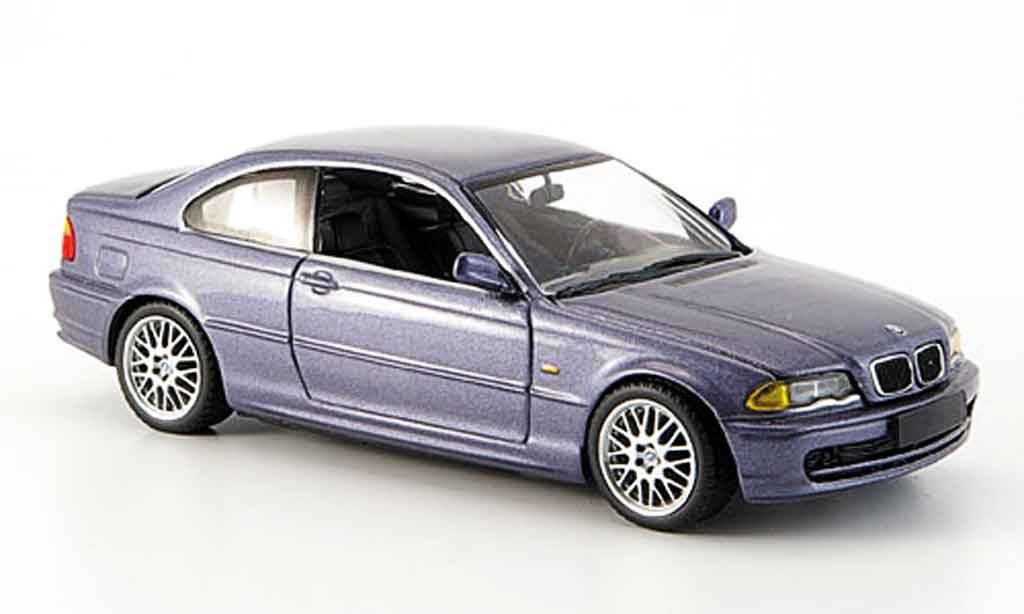 Bmw 328 E46 1/43 Minichamps E46 Ci (E 46) grey 1999 diecast model cars