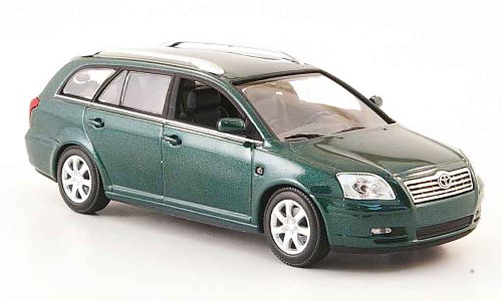 Toyota Avensis 1/43 Minichamps kombi grun 2002 diecast model cars
