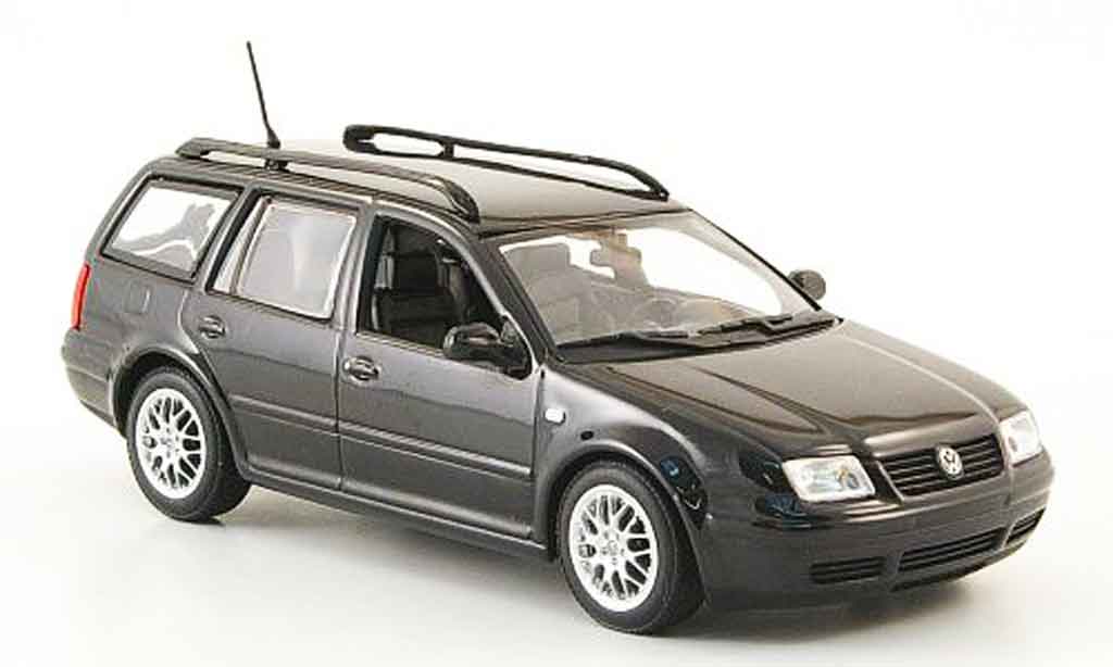Volkswagen Bora 1/43 Minichamps variant black 1999 diecast model cars