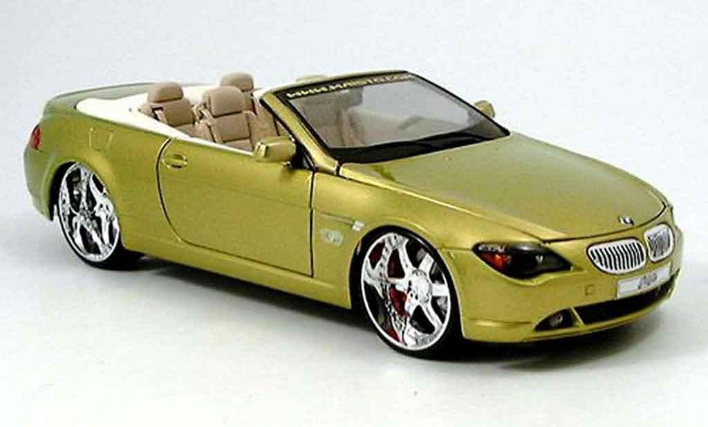 Bmw 645 E64 1/18 Maisto E64 ci cabriolet playerz or diecast model cars