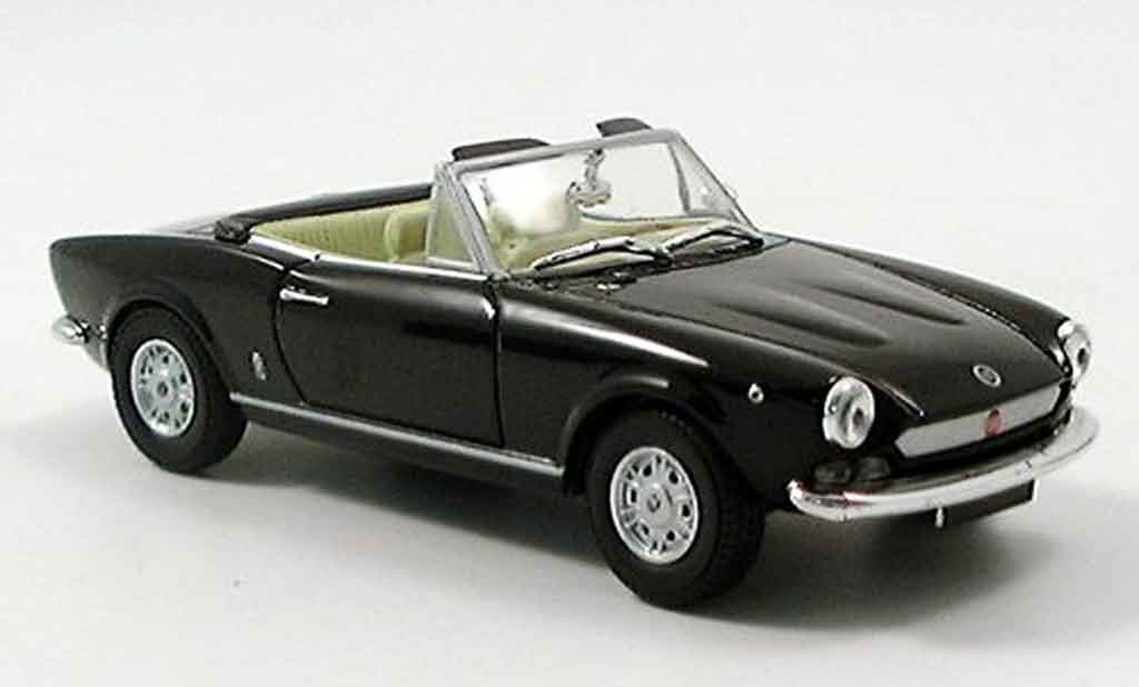 Fiat 124 1/43 Starline Spider black diecast model cars