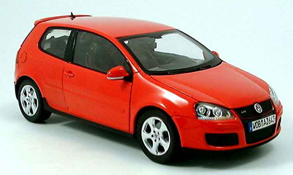 Volkswagen Golf V GTI 1/18 Norev V GTI red 3 portes diecast model cars