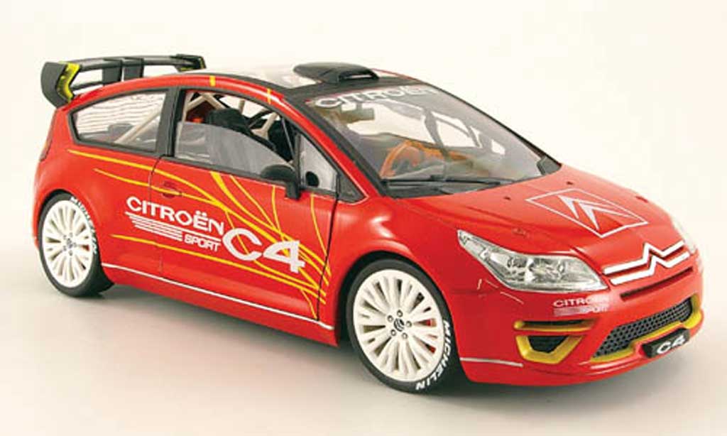Citroen C4 WRC 1/18 Solido WRC sport concept car diecast model cars