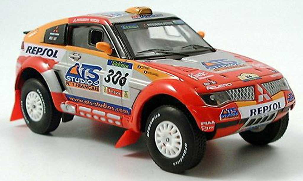 Mitsubishi Pajero 1/43 Solido Evolution No.306 Repsol Peterhansel / Cottret Rally Dakar 2005 diecast model cars