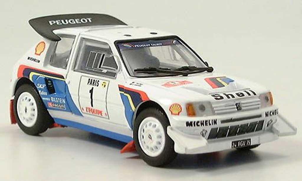 Peugeot 205 Turbo 16 1/43 Solido Turbo 16 Rally 1986 T16 diecast model cars
