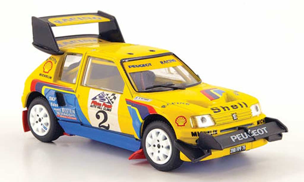 Peugeot 205 Turbo 16 1/43 Solido Turbo 16 Rally Pikes Peak 1987 T16 diecast model cars