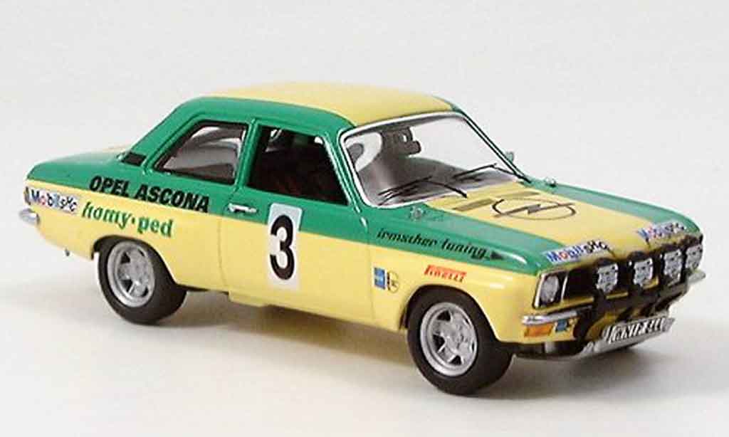Opel Ascona A 1/43 Schuco A rallye irmscher 1973 diecast model cars