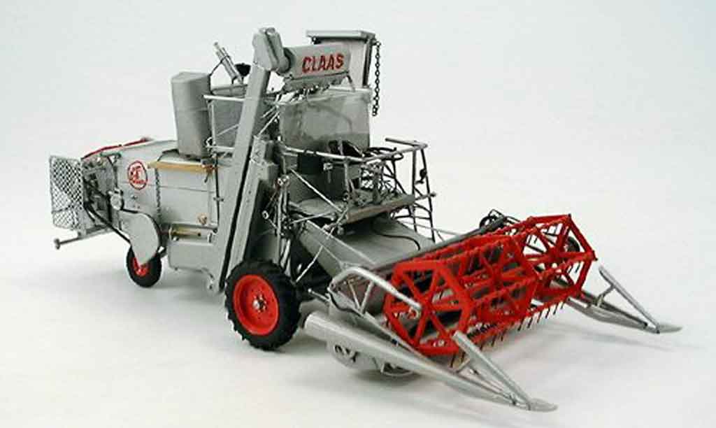 Claas Hercules 1/43 Schuco Mahdrescher grey diecast model cars