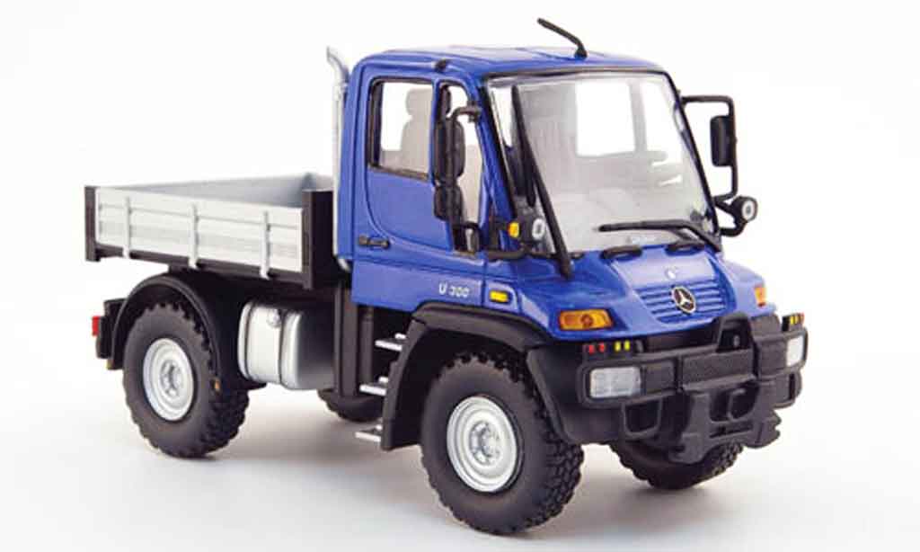 Mercedes Unimog 1/43 Schuco U 300 blue diecast model cars