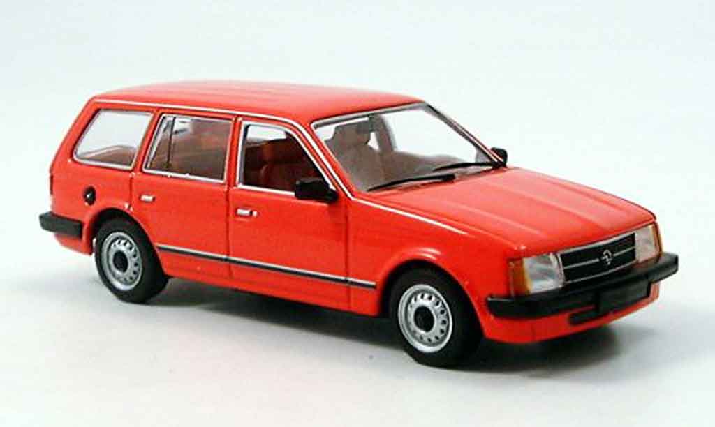 Opel Kadett D 1/43 Minichamps D caravan red 1979 diecast model cars