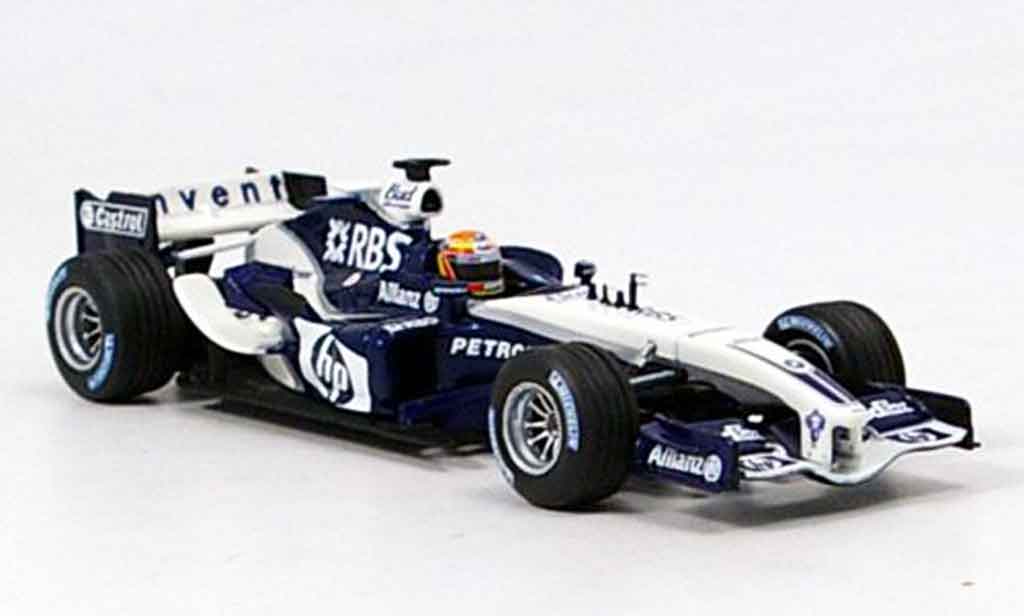 Bmw F1 2005 1/43 Minichamps 2005 Williams FW 27 A.Pizzonia diecast model cars