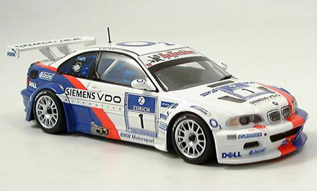 Bmw M3 E92 1/43 Minichamps E92 GTR No.1 Team Motorsport 24h ADAC Nurburgring 2005 diecast model cars