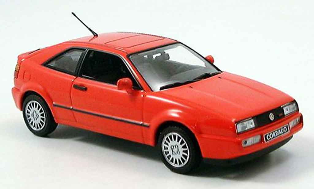Volkswagen Corrado G60 1/43 Minichamps G60 red 1990 diecast model cars