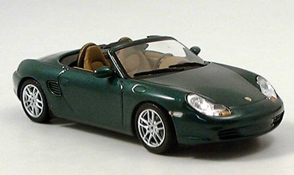 Porsche Boxster 1/43 Minichamps grun 2002 diecast model cars