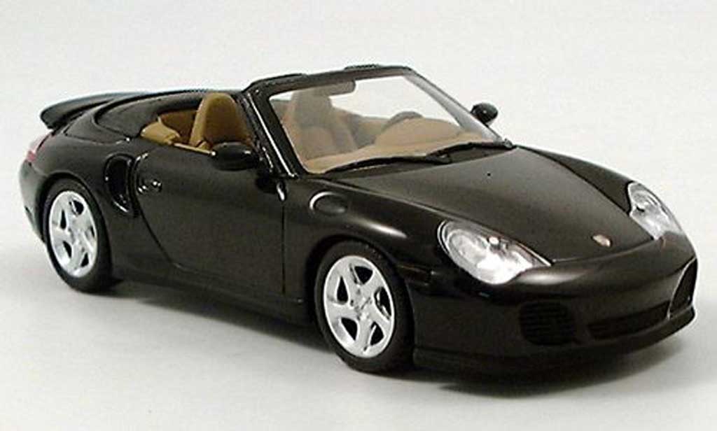 Porsche 996 Turbo 1/43 Minichamps Turbo Convertible grun 2005 diecast model cars