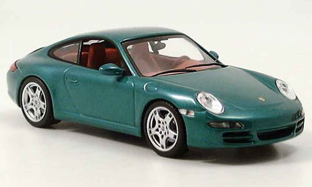 Porsche 996 S 1/43 Minichamps Carrera 911 Carrera S grun 2004 diecast model cars