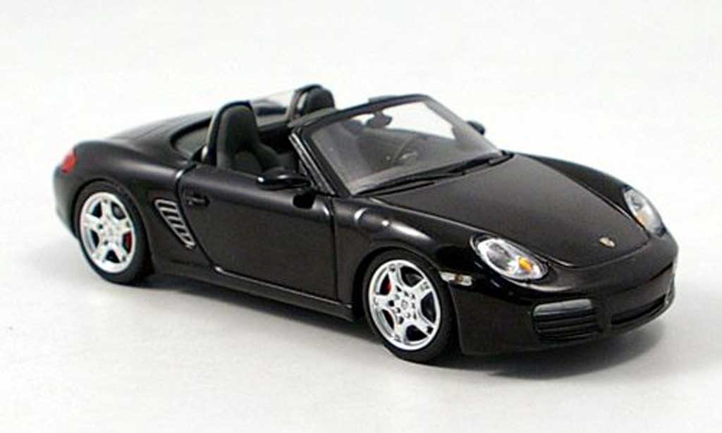 Porsche Boxster 1/43 Minichamps S black 2005 diecast model cars