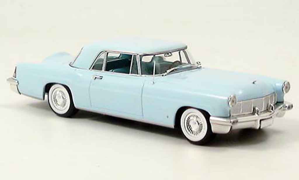 Lincoln Continental 1956 1/43 Minichamps 1956 MK II blue diecast model cars