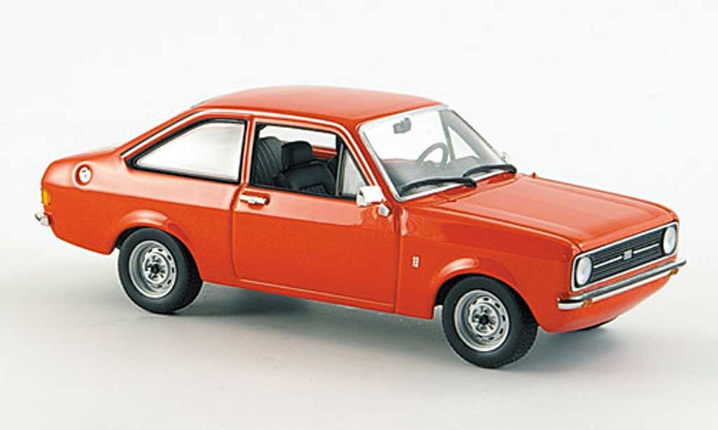 Ford Escort MK2 1/43 Minichamps MK2 II red 1975 diecast model cars