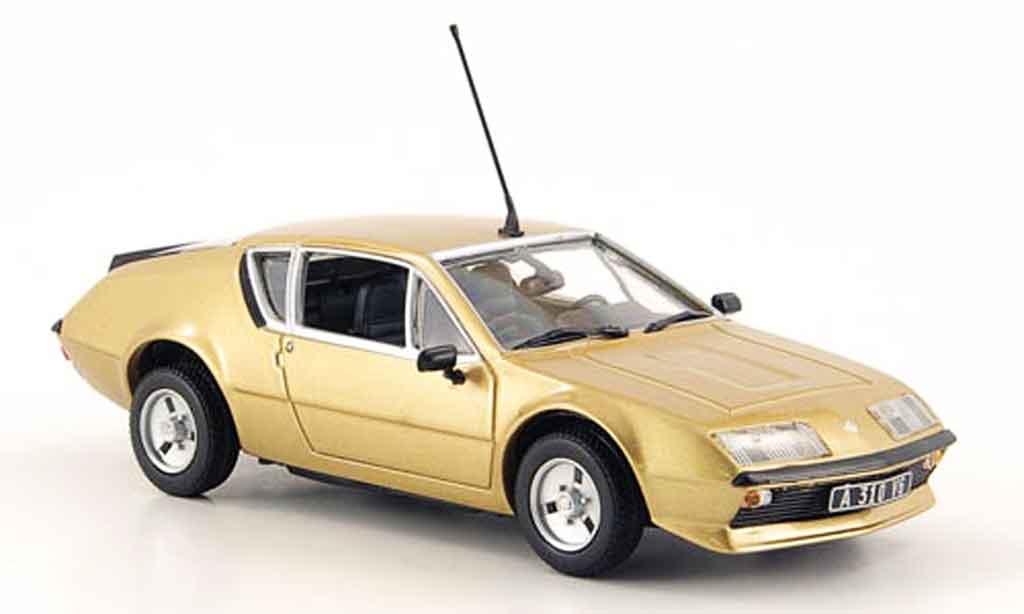 Alpine A310 1/43 Minichamps kupfer 1976 diecast model cars