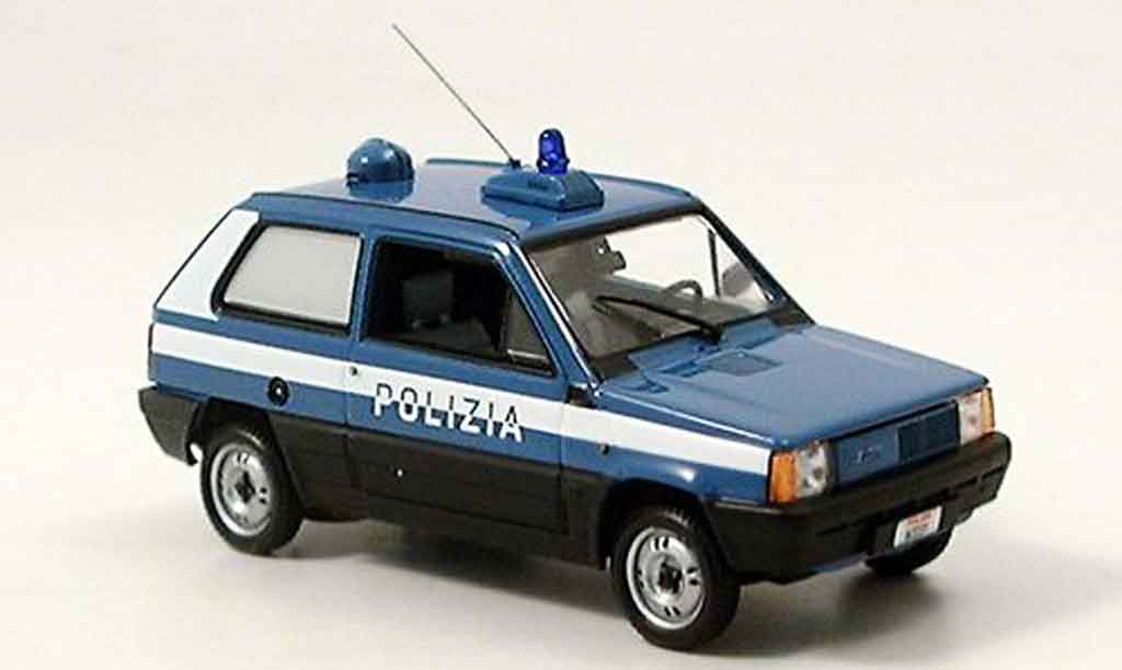 Fiat Panda 1/43 Minichamps italienische police diecast model cars