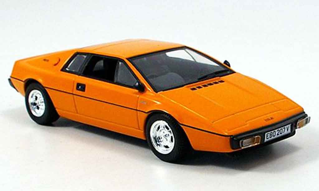 Lotus Esprit 1/43 Minichamps orange 1978 diecast model cars