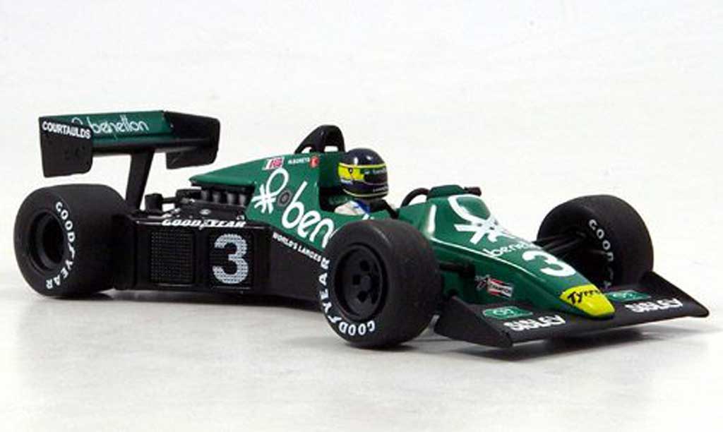 Ford F1 1983 1/43 Minichamps 1983 Tyrrell 012 Alboreto GP Niederlande diecast model cars