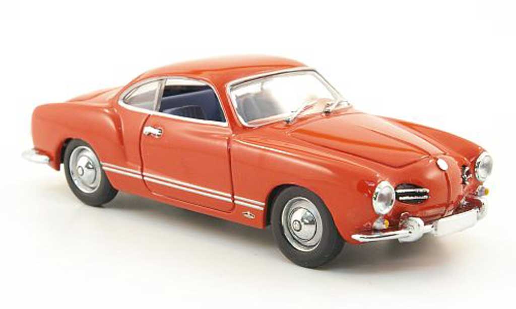 Volkswagen Karmann 1/43 Minichamps Ghia Coupe (Typ 14) red 1966 diecast model cars