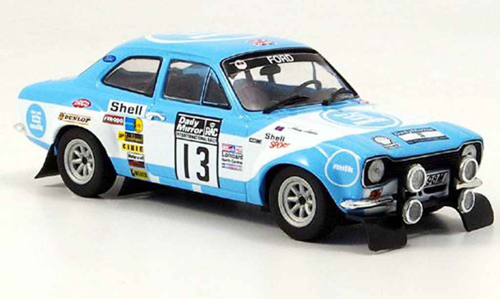 Ford Escort MK1 1/43 Minichamps MK1 I Makinen Liddon Sieger Rally RAC 1973 diecast model cars