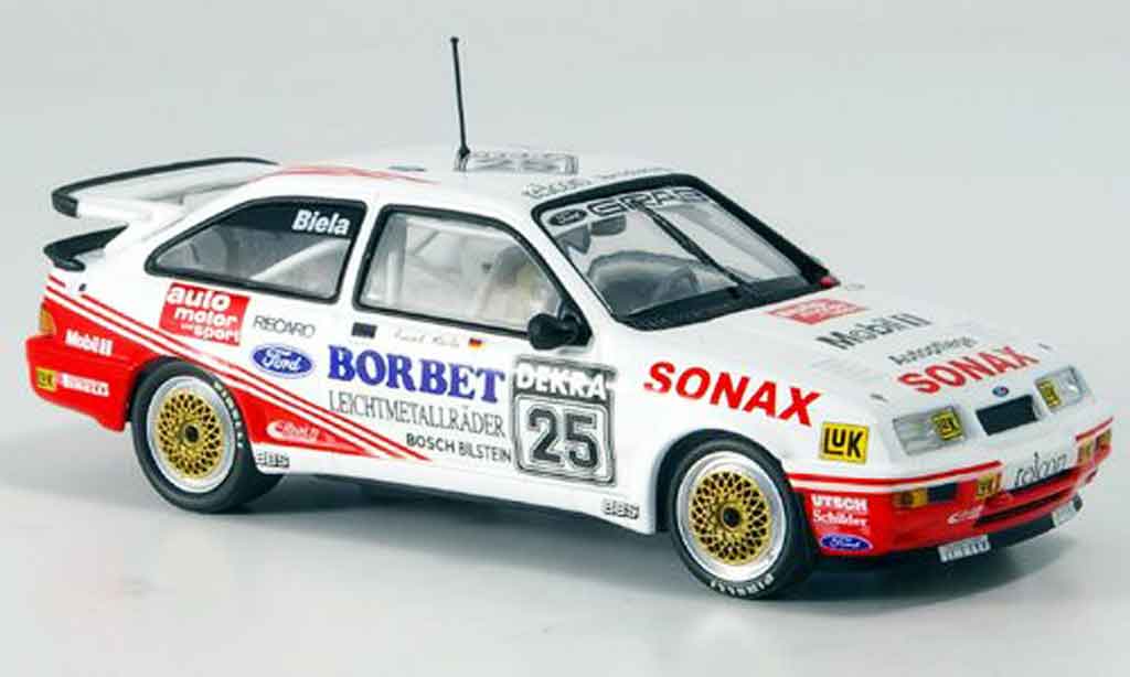 Ford Sierra Cosworth RS 1/43 Minichamps Cosworth RS Sonax Biela DTM 1989 diecast model cars