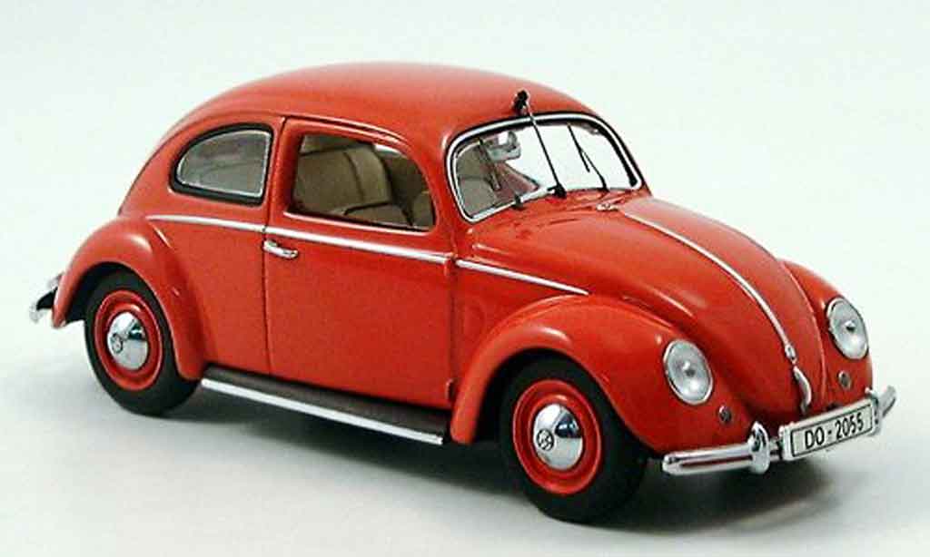 Volkswagen Coccinelle 1/43 Minichamps 1200export pompier dortmund diecast model cars