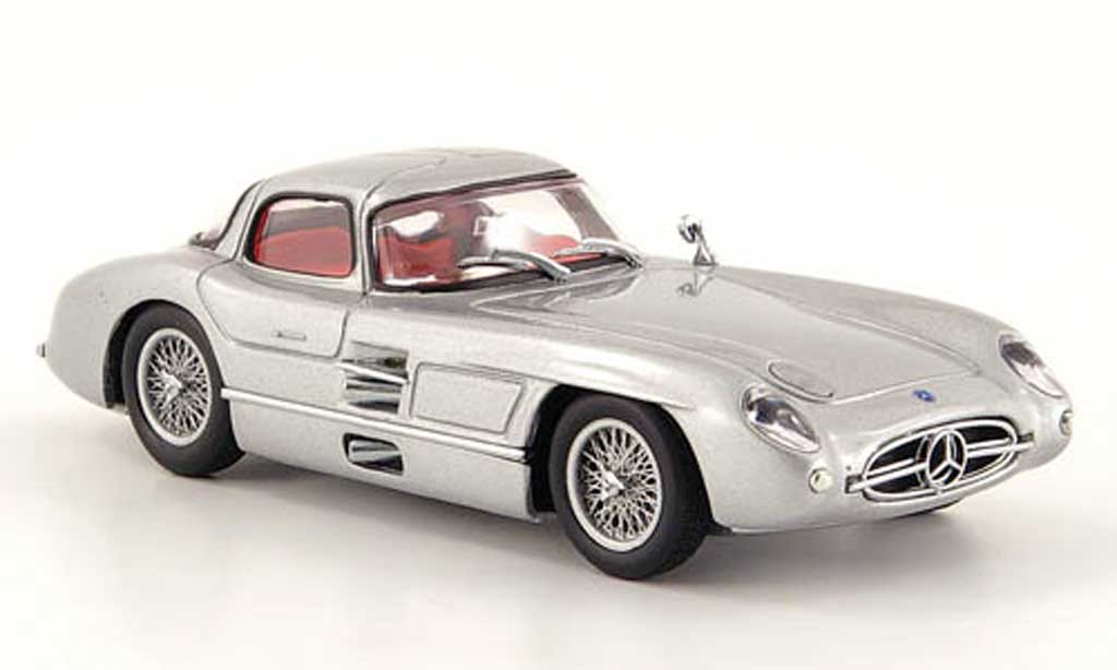 Mercedes 300 SLR 1/43 Minichamps SLR Uhlenhaut Coupe grey 1955 diecast model cars