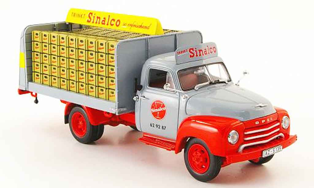 Opel Blitz 1/43 Minichamps 175t getrankepritsche sinalco diecast model cars