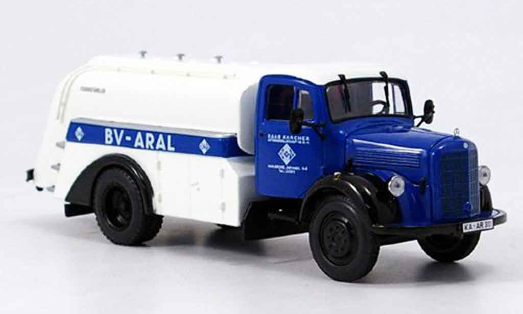 Mercedes L3500 1/43 Minichamps Tankwagen Aral diecast model cars